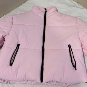 Pink Puffer Jacket